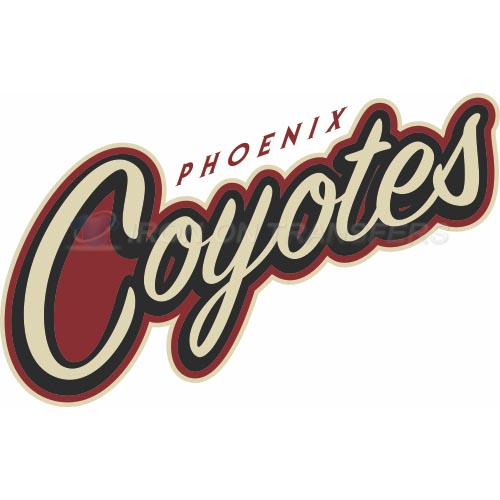 Phoenix Coyotes Iron-on Stickers (Heat Transfers)NO.288